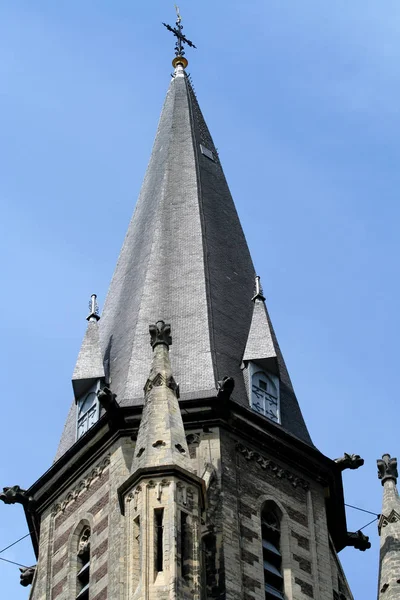 Turm des st petrus in sittard — Stockfoto