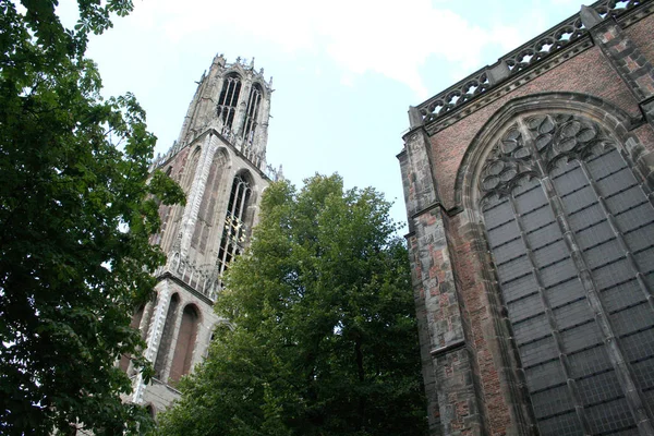 St Martin's Katedrali, Utrecht veya Dom Kilisesi — Stok fotoğraf