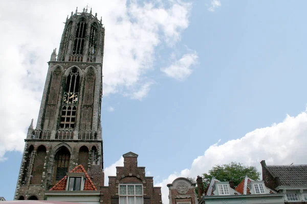 L'Oude Gracht è il canale più importante di Utrecht — Foto Stock