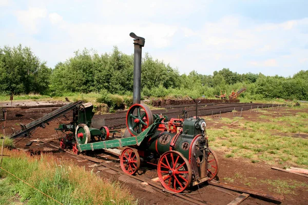 Turf kolonie en open lucht Museum in het dorp van Barger-Compascuum — Stockfoto