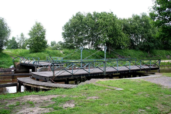 Turf kolonie en open lucht Museum in het dorp van Barger-Compascuum — Stockfoto