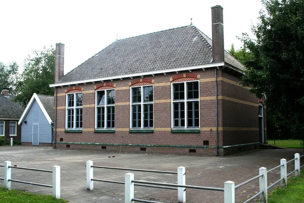 Torfkolonie und Freiluftmuseum im Dorf barger-compascuum — Stockfoto