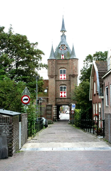 Historical town-port called Lekpoort — Stock Photo, Image