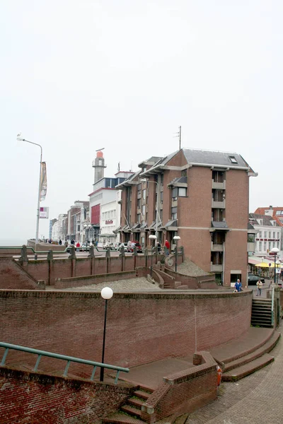 Netherlands Holland Dutch Zeeland Vlissingen June 2016 Street View — стоковое фото