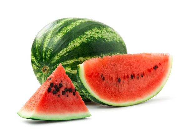 Wassermelone mit Samen — Stockfoto