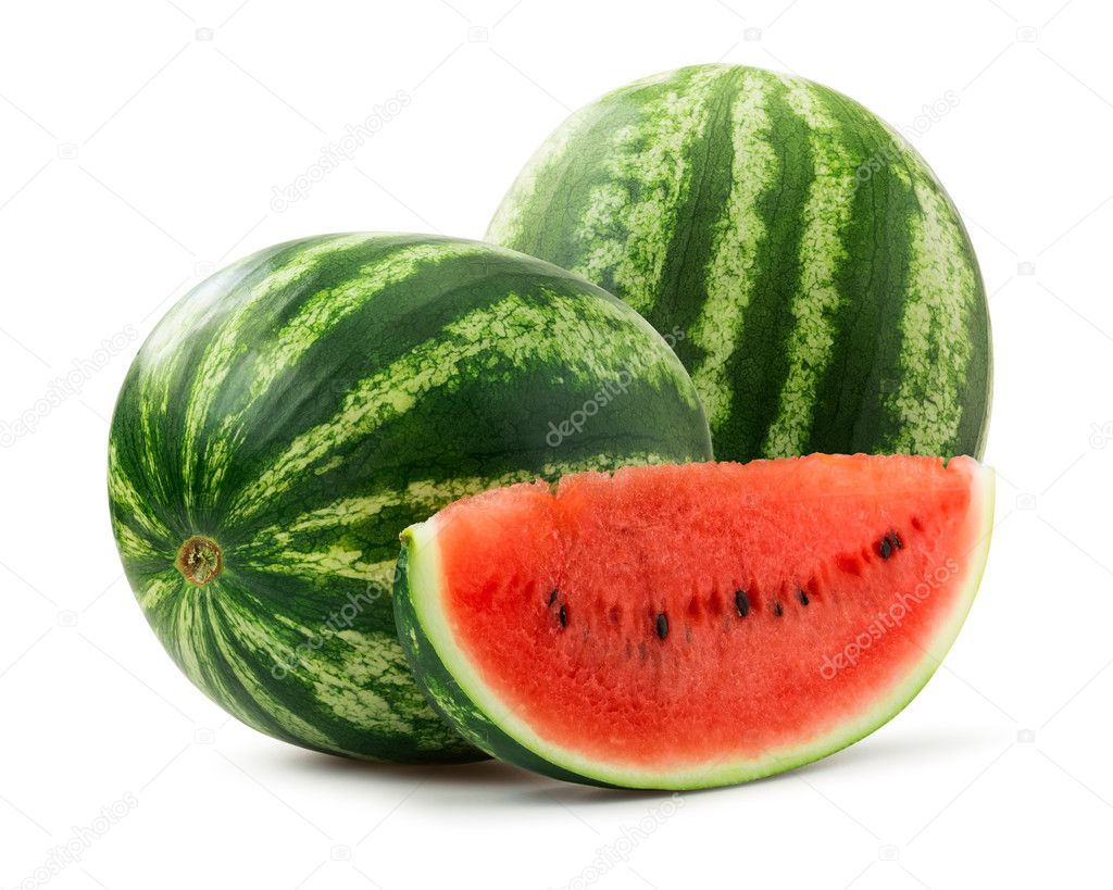 Watermelon with seeds