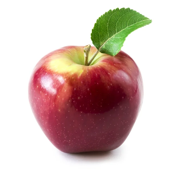 Izole Kırmızı elma — Stok fotoğraf