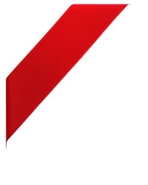 kırmızı saten kurdele