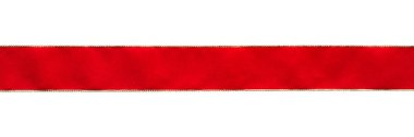 kırmızı kurdele izole