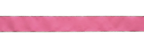 Pink ribbon isolated — Stock Photo, Image
