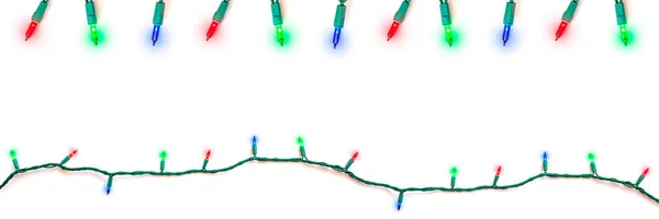 Luzes de Natal coloridas — Fotografia de Stock