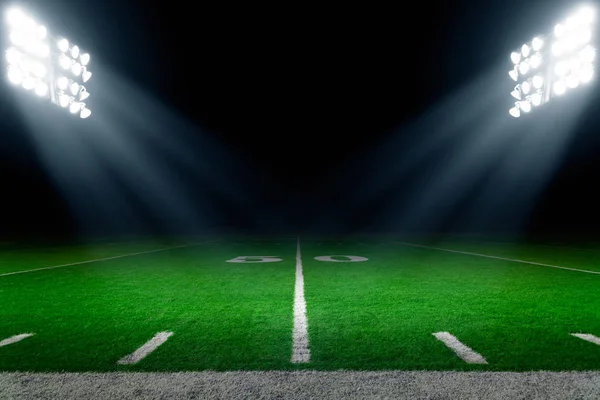 Football field background — Stock Photo, Image