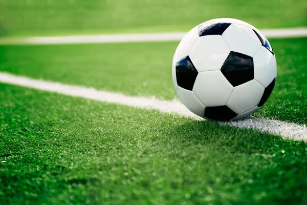 Traditional soccer ball — Stock Photo, Image