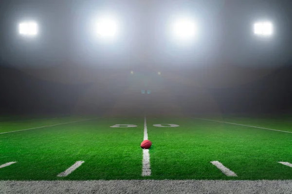 Football field background — Stock Photo, Image