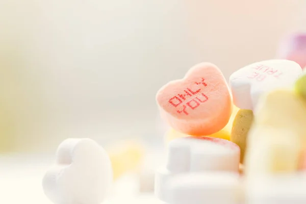 Caramelos en forma de Hart — Foto de Stock