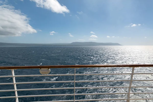 Cruise ship deck — Stock Photo, Image