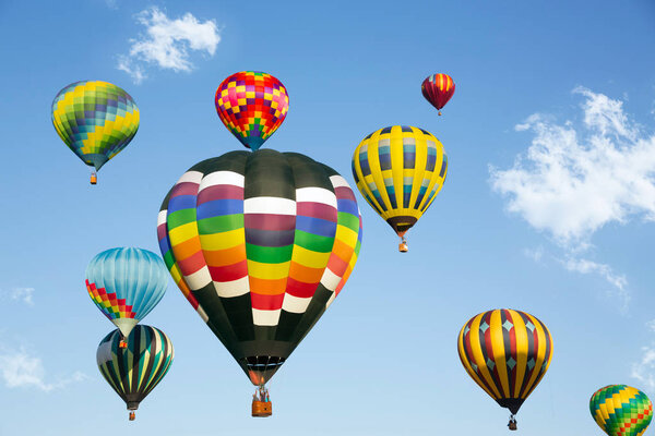 Hot air balloons