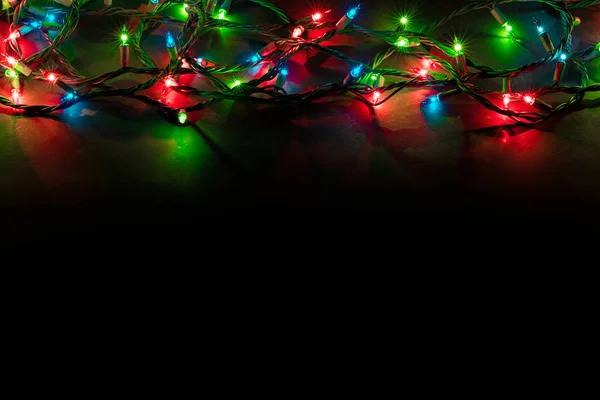 Fondo luces de Navidad —  Fotos de Stock