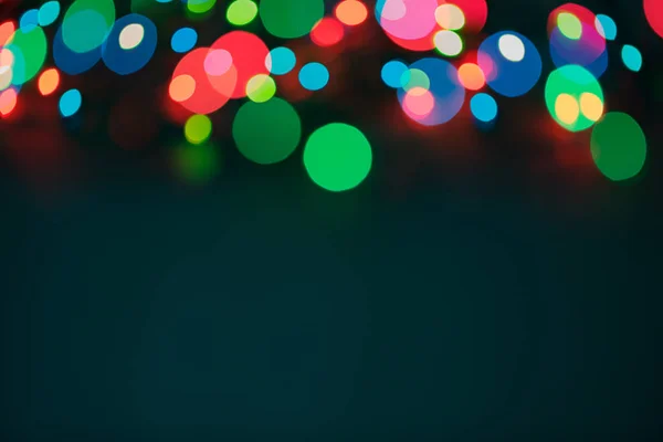 Colorful lights bokeh — Stock Photo, Image