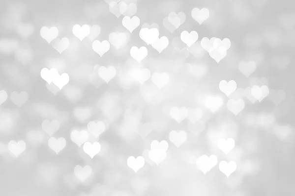 Formes Coeur Fond Bokeh — Photo