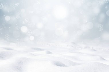 kar taneleri ile soyut kış arka plan