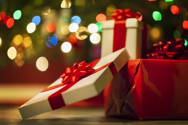 Christmas Tree Christmas Gifts — Stock Photo, Image