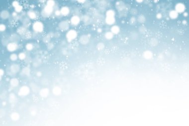 kar taneleri ile soyut kış arka plan