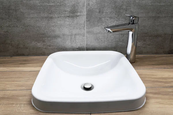 Lavabo Rubinetto Bagno — Foto Stock