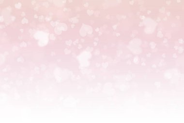 Sevgililer günü kalpleri ile arka plan