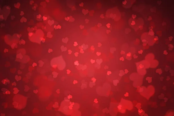 Día San Valentín Fondo Abstracto Con Corazones —  Fotos de Stock