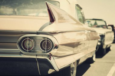 Klasik Amerikan arabası, klasik görünüm.