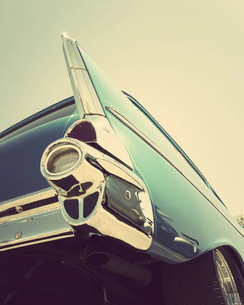 Classic Vintage Car Tailights Close Stock Image