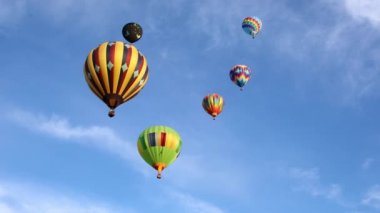 RENO, NEVADA ABD - SEPTEMBER 05 2019: Reno, Nevada 'daki Rancho San Rafael Bölge Parkı' nda Büyük Reno Balon Yarışı