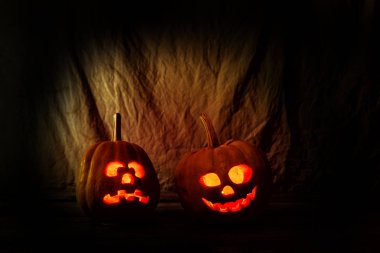 Korkunç Cadılar Bayramı balkabakları