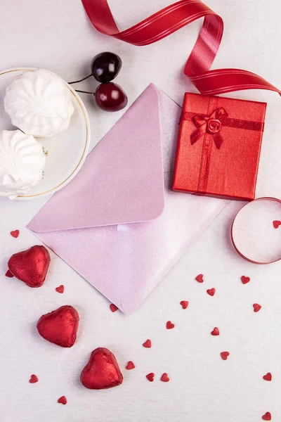 Valentine day composition — Stock Photo, Image