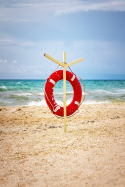 yaşam çizgisi sahilde