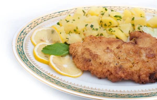 Viyana biftek sebzeli