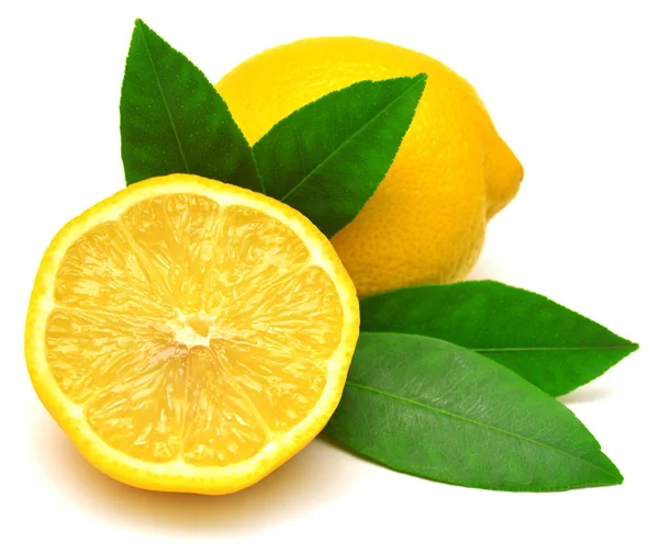 Limón tropical maduro con rodajas —  Fotos de Stock