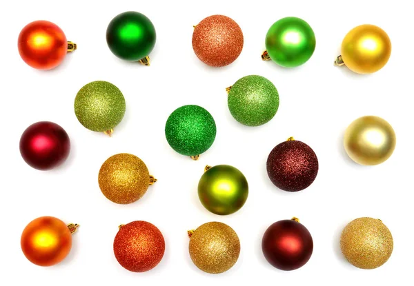 Bolas de Navidad brillantes — Foto de Stock
