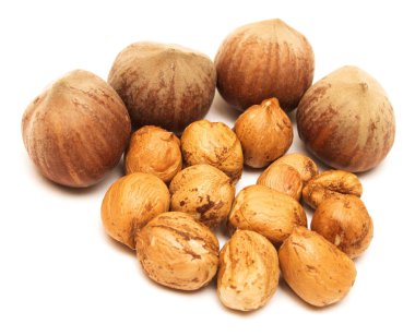 lezzetli fındık yığını 