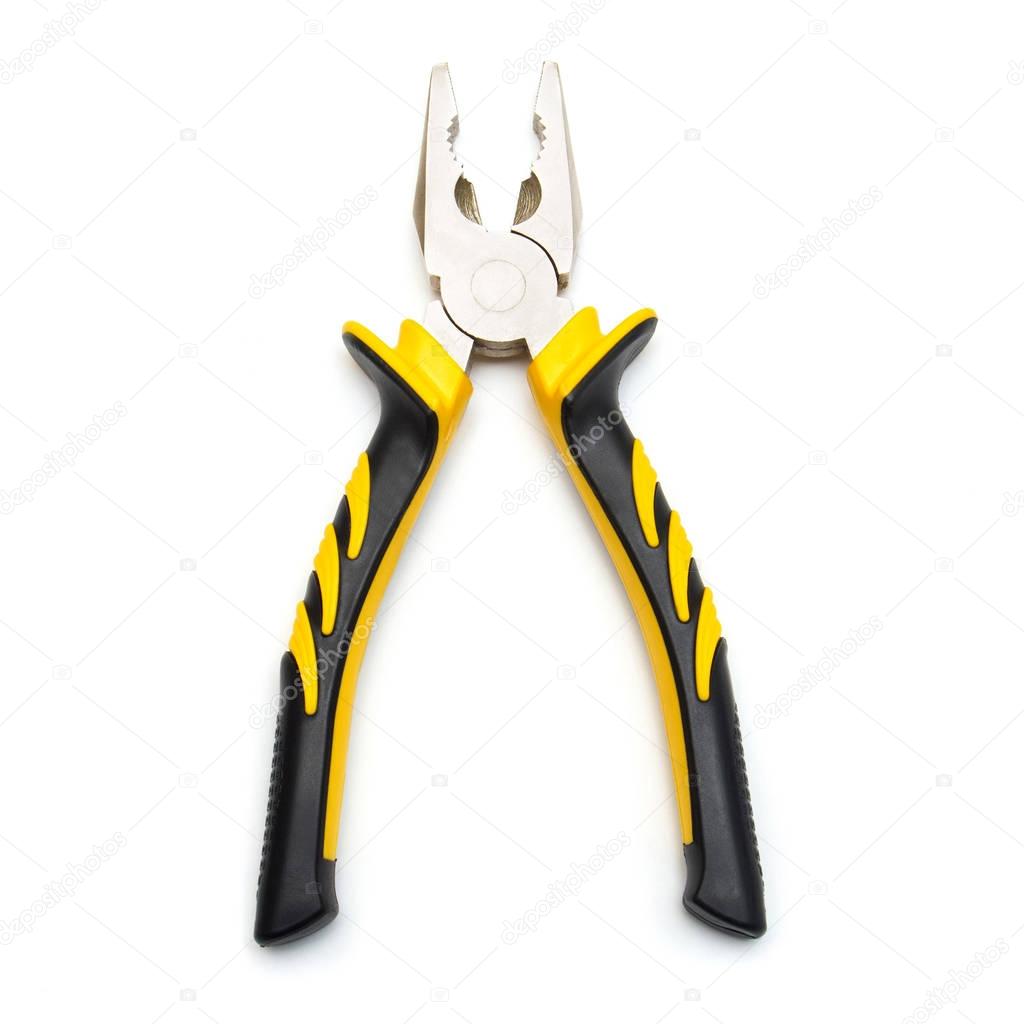 yellow pliers tool