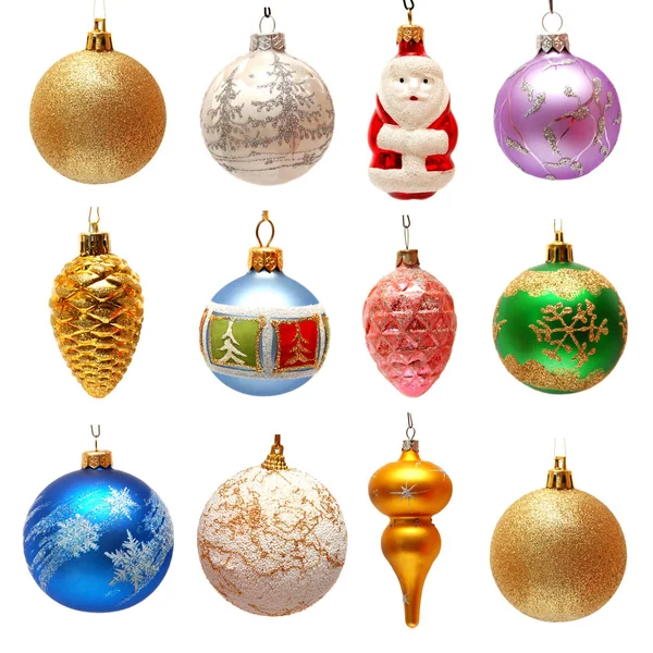 Collection of Christmas toys — Stock Photo, Image