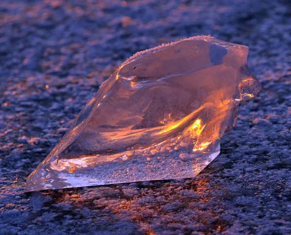 Beautiful block of ice
