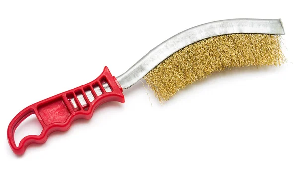 Brush for metal-care — Stock Photo, Image