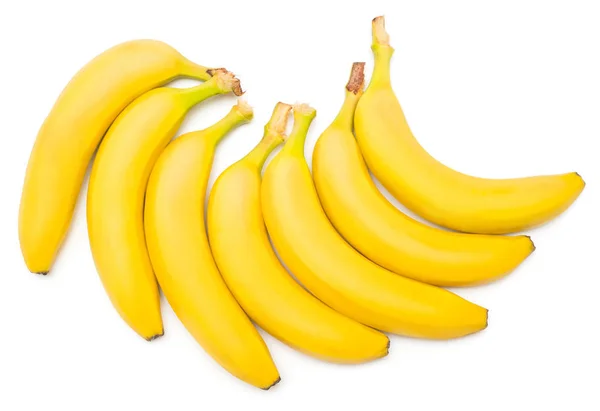 Collectie van rijpe bananen — Stockfoto