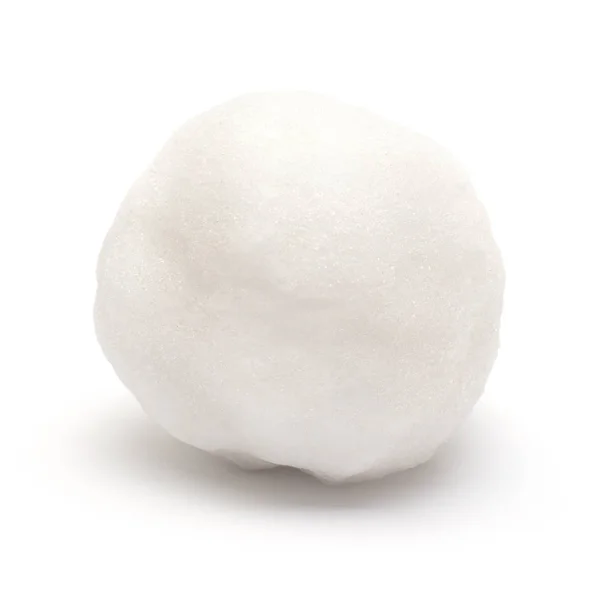 Snowball Isolated White Background — Stock Photo, Image