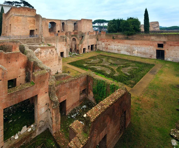 Augustus Roma'daki Palatine tepesi adlı evi. — Stok fotoğraf