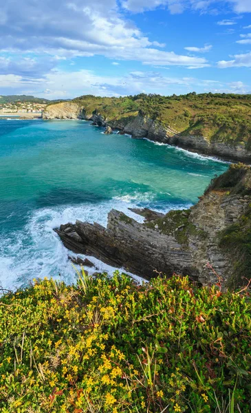 Summer ocean bay view (Spain). — Stock Photo, Image