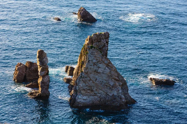 Scharfe Inseln. asturien, spanien. — Stockfoto