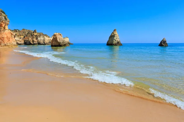 Praia Dos Tres Irmaos (Portugal de Algarve) — Fotografia de Stock